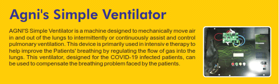Agni’s Simple Ventilator