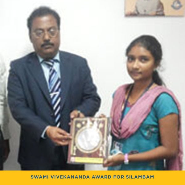 Swami Vivekananda Award For Silambam