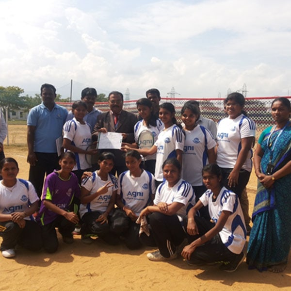 Girls Team Winning Moment