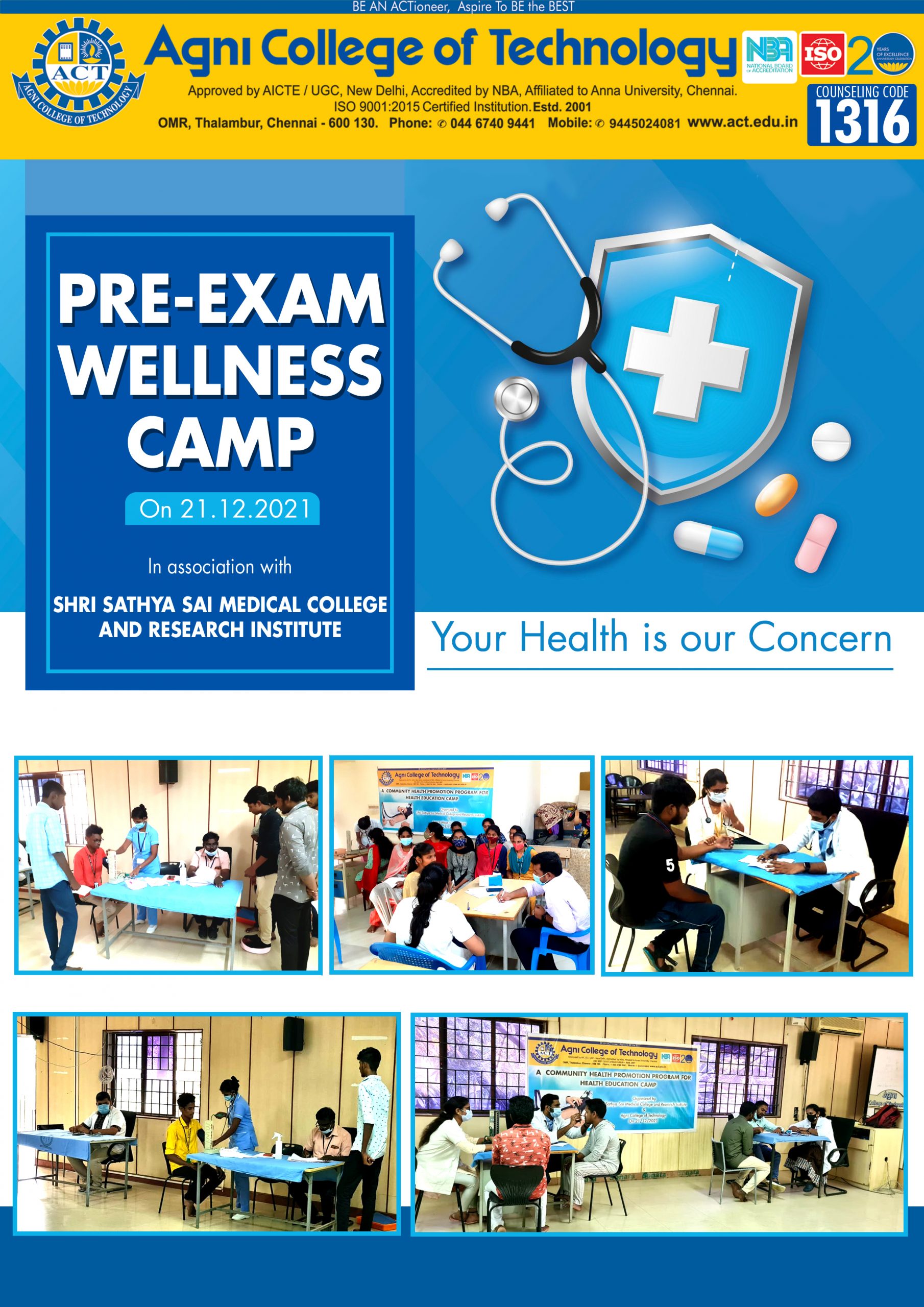MEDICAL CAMP for ACT Students