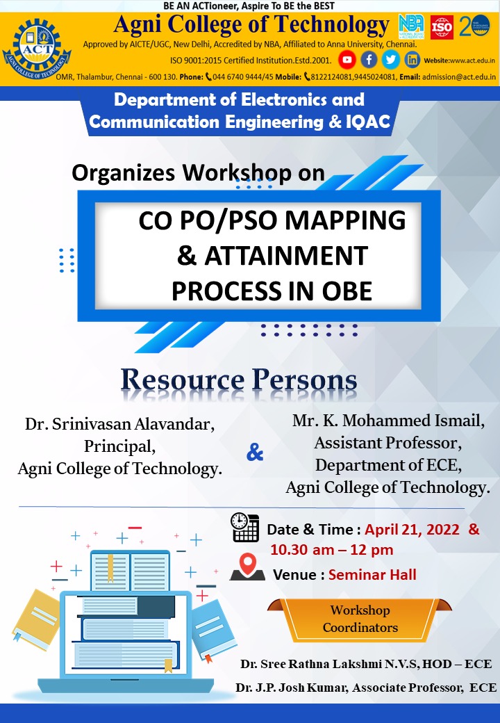 CO/PO/PSO Mapping & Attainment Process in OBE