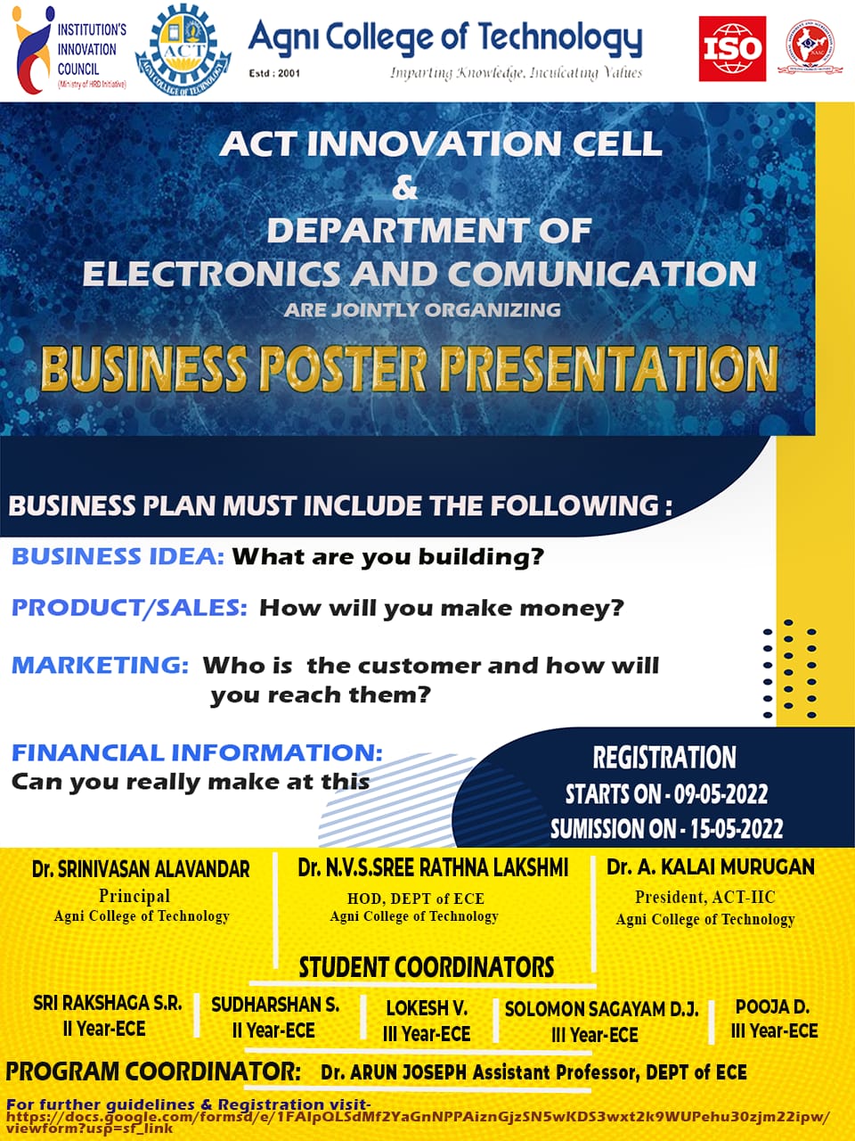 Business Poster Presentation