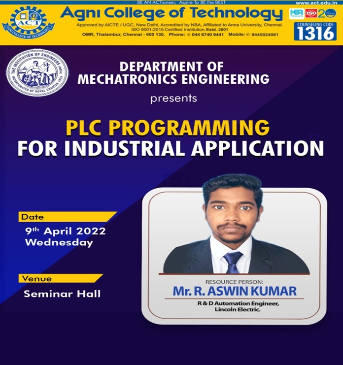 PLC Programming for Industrial Application