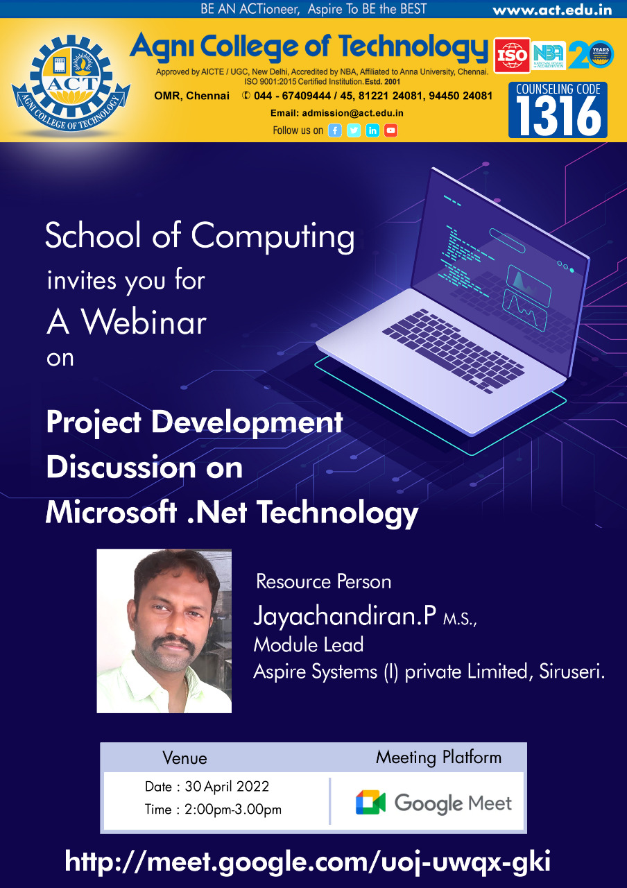 Project Development Discuss on Microsoft .NET Technology