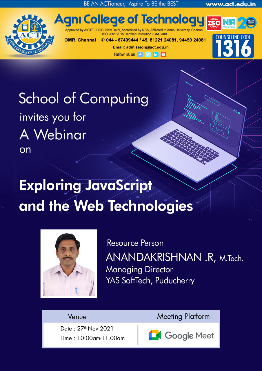 Exploring JavaScript and the Web Technology