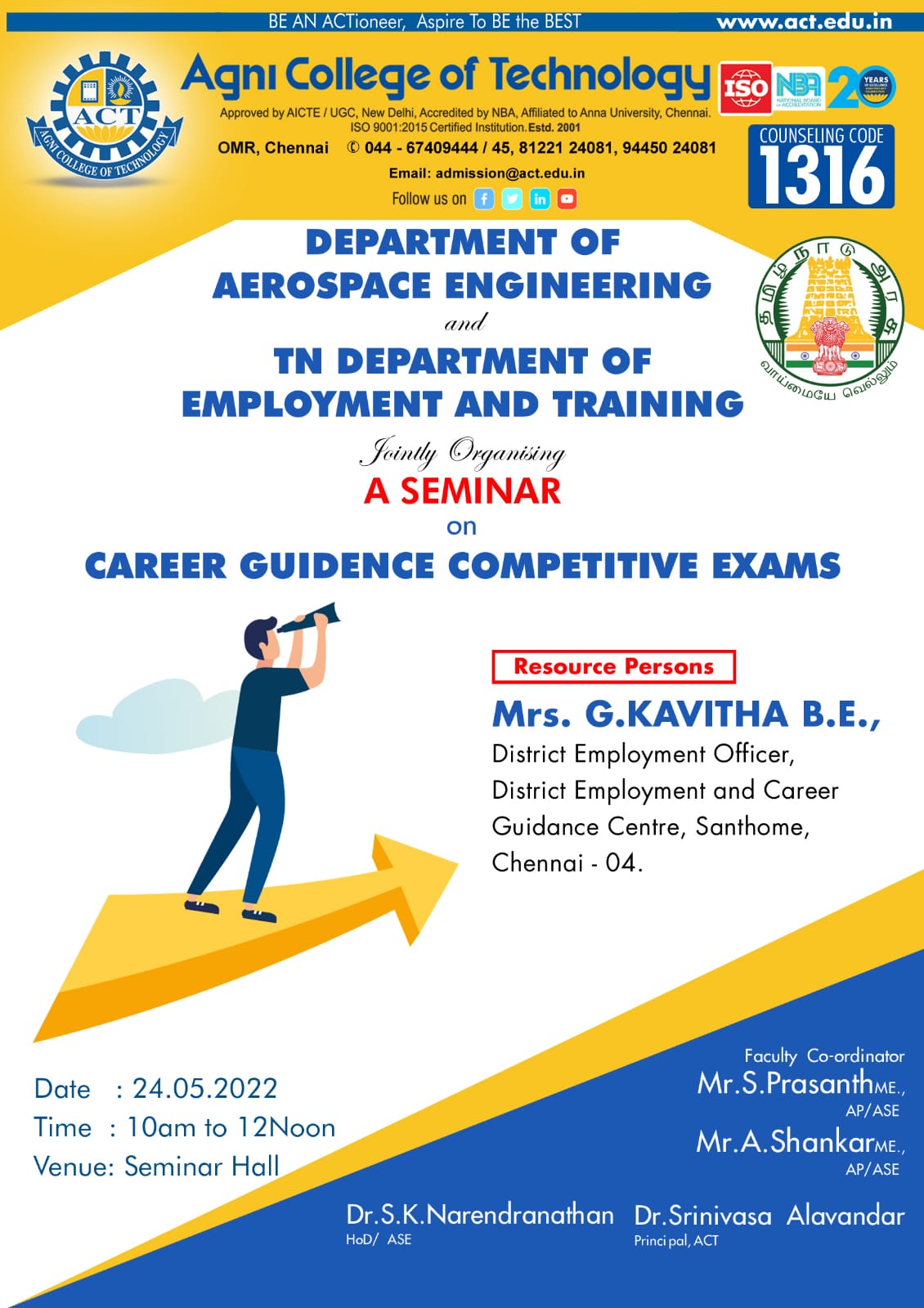 Seminar for Career Guidance on Competitive Exams