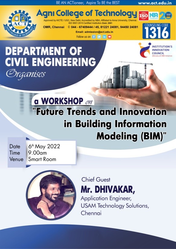 Workshop on ‘Future Trends and Innovation on Building Information Modeling (BIM)’