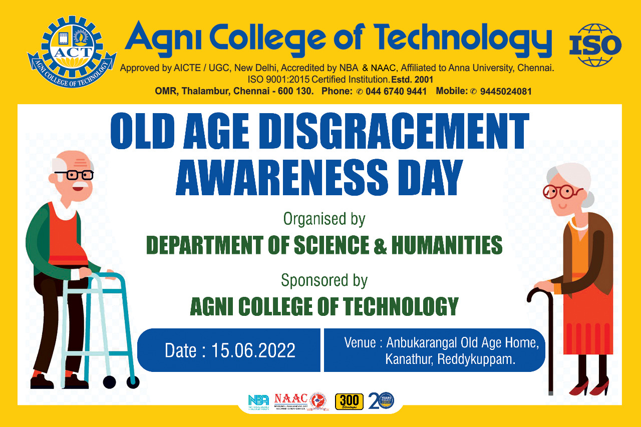 Old Age Disgracement Awareness Day