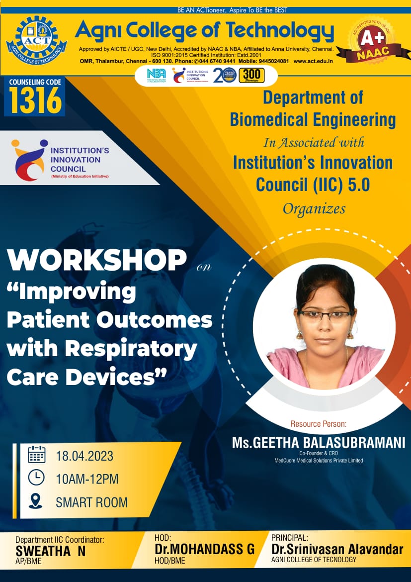 Workshop on Improving Patient Outcomes with Respiratory Care Devices