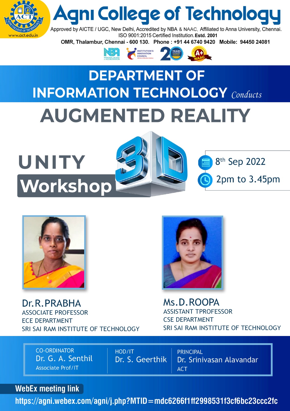Augmented Reality Unity Workshop 3D