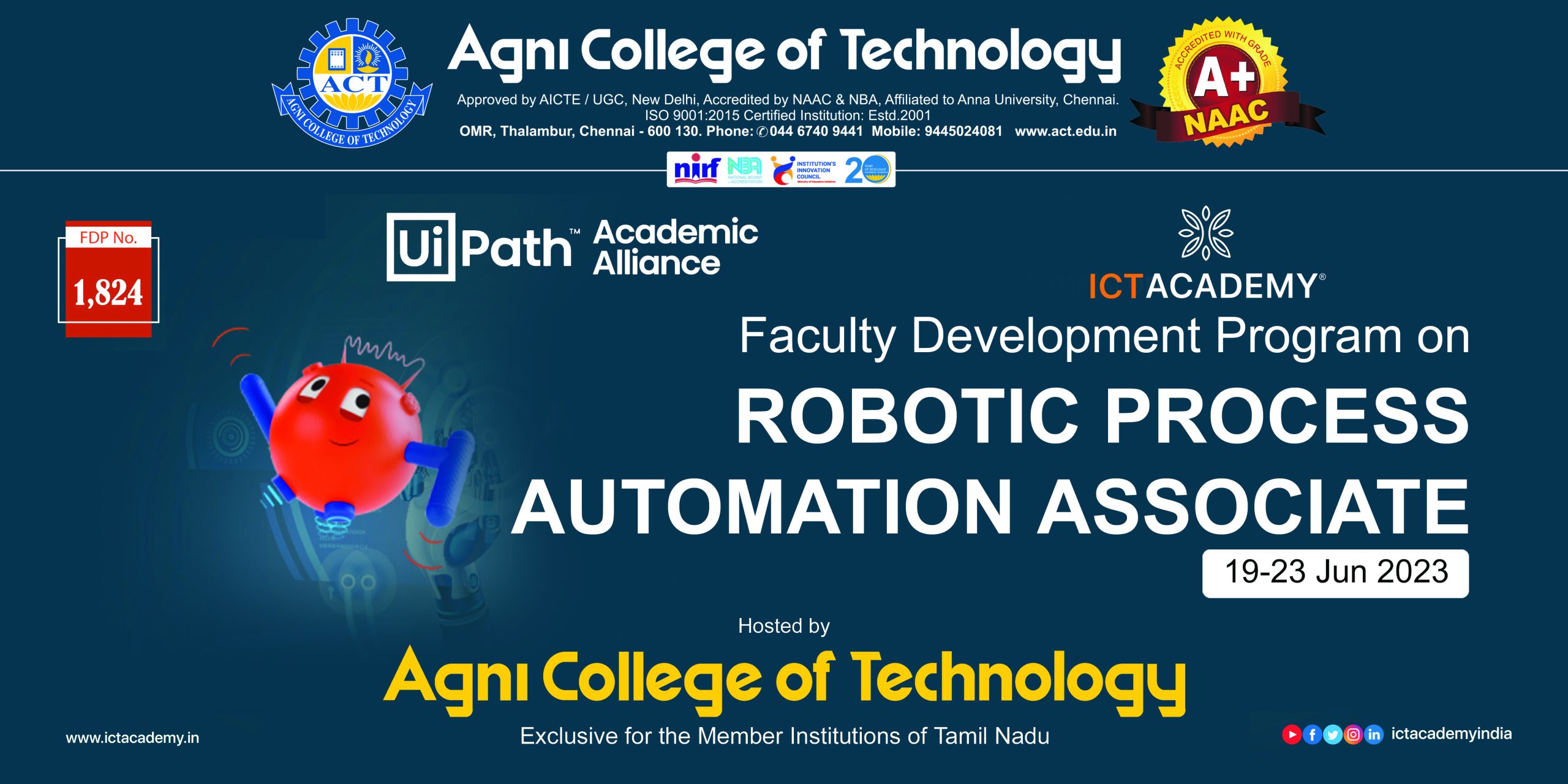 FDP on Robotic Process Automation Associate