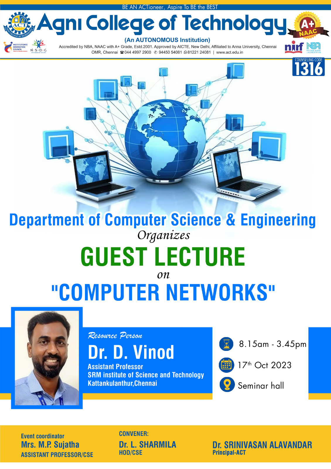 Guest Lecture on Computer Networks