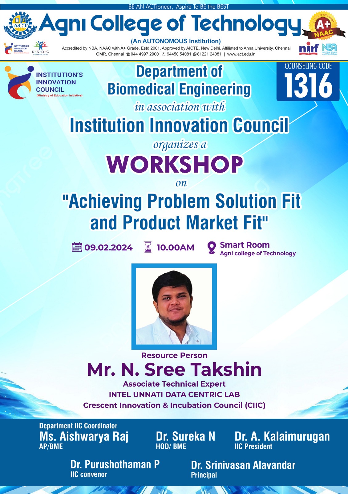 Workshop on Achieving Problem Solution Fit and Product Market Fit