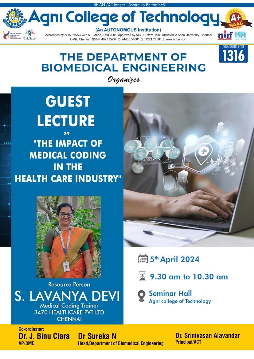 Guest Lecture on the Impact of Medical Coding in the Healthcare Industry