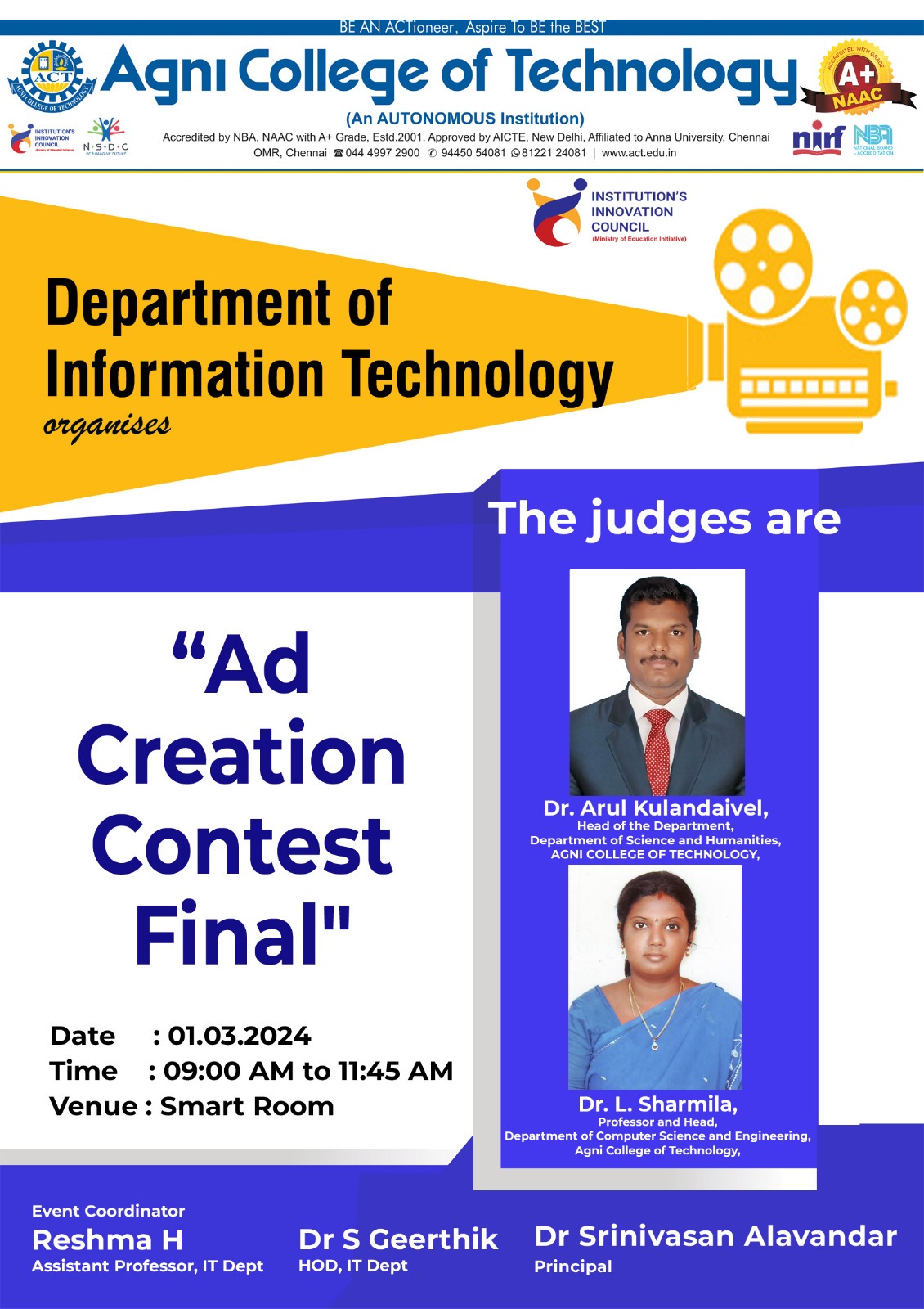 Ad Creation Contest Finals