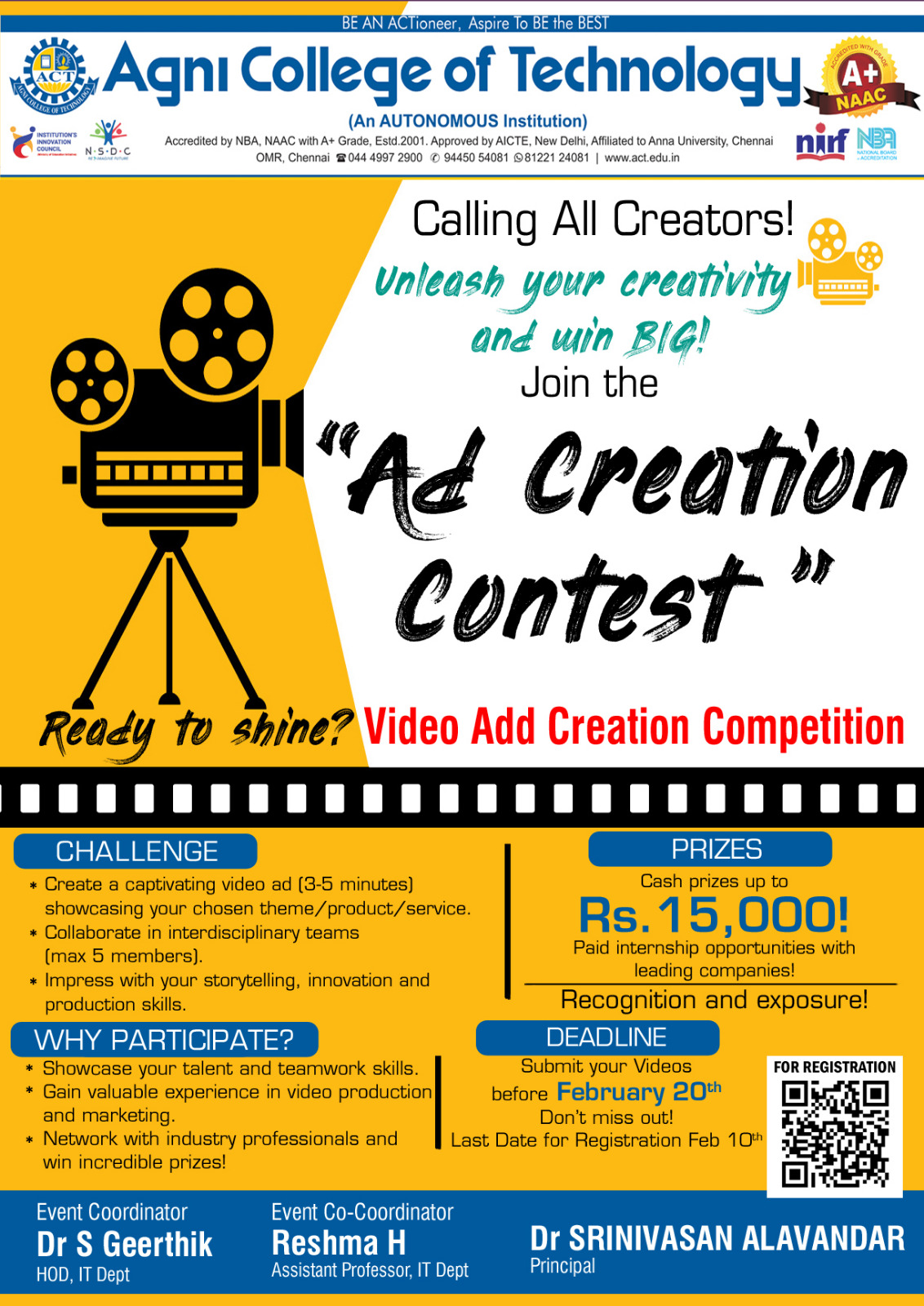 Ad Creation Contest