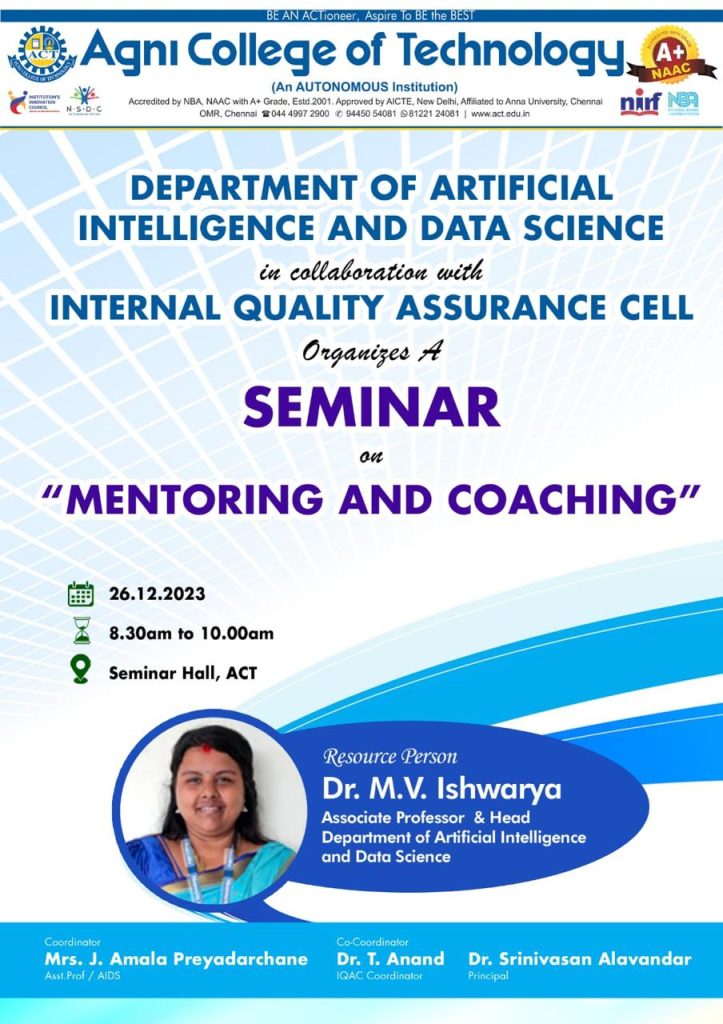 12. Seminar on Mentoring and Coaching-26-12-23