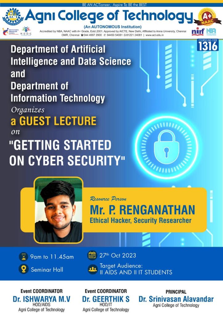 7. Getting Started on Cyber Security-27-10-2023