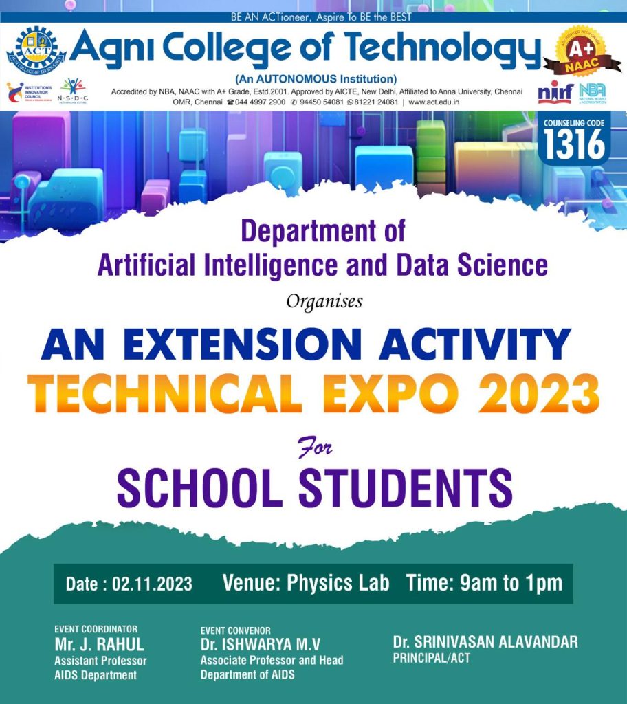 8. An Extension Activity Technical Expo 2023