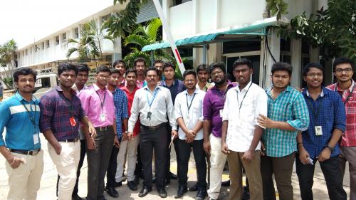 Final year Mechanical Engineering Students went for their industrial visit to Butterfly Gandhimathi Appliances,Chennai On 28/07/2018.