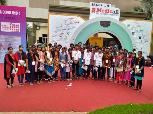 Biomedical Engineering students visit to Medicall Expo -2019 at Chennai Trade Centre