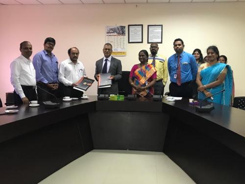 MoU : Department of Biomedical Engineering of Agni college of Technology jointly signed MoU with Biovision Medical system Chennai (p) Ltd