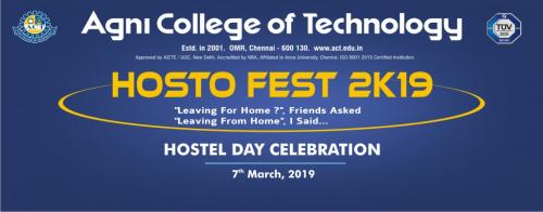 Hostel Day Celebrations 2019.