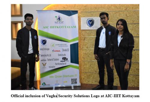 Agni Pride : Incubation of Vugha Security Solutions from Agni Pride @ Atal Incubation Centre (AIC) of Indian Institute of information Technology- Kottayam (IIIT-K)
