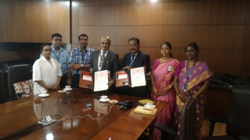 The Department of Biomedical Engineering jointly signed MoU withShri SathyaSai Medical College and Research Institute(SSSMCI) 20-07-2017