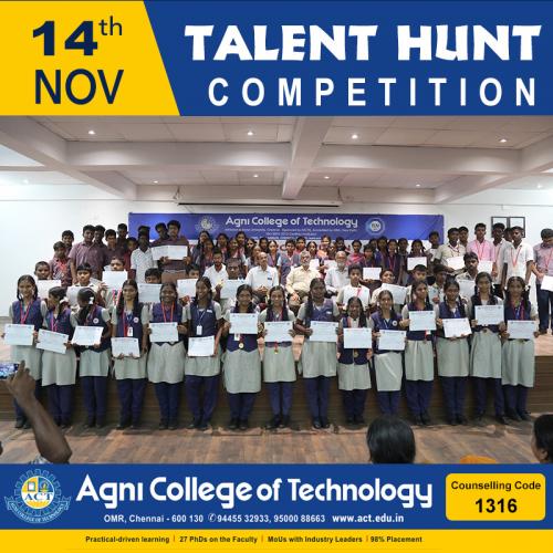 Agni Talent Hunt Competition 2019