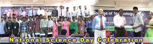 National Science Day Celebration on 28th Feb, 2018