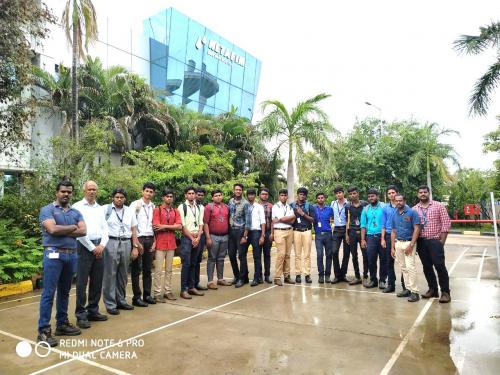Dept of Mechatronics – Industry Visit to Netafim Irrigation India Pvt. Ltd.