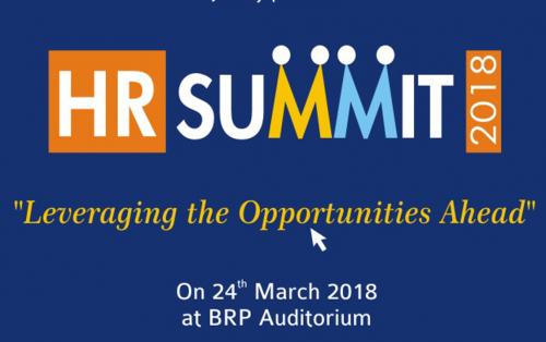 HR SUMMIT 2018 – The summit focused on â€˜Leveraging the opportunities aheadâ€™. on 24-03-2018