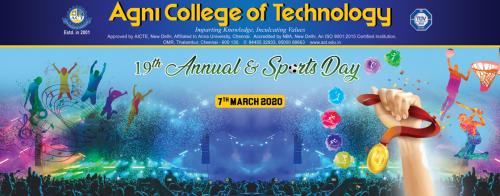 19th Annual & Sports Day Celebration on 7-03-2020